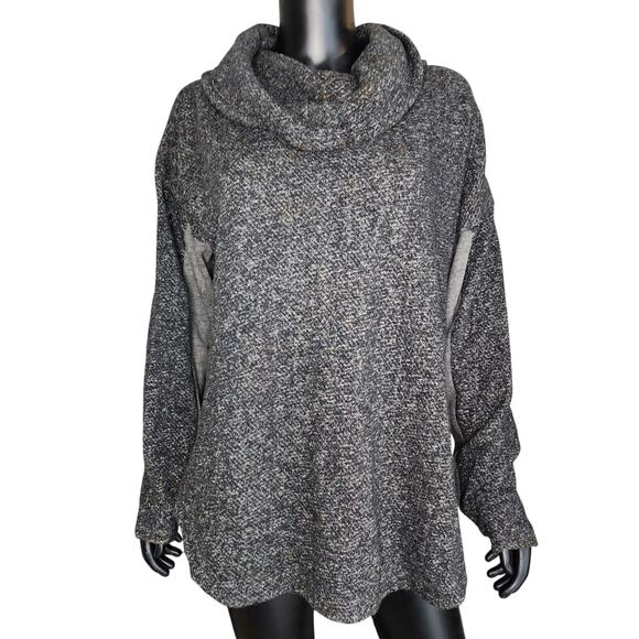 Tommy Hilfiger Sweaters - TOMMY HILFIGER GREY SLOUCHY TURTLENECK SIZE XL